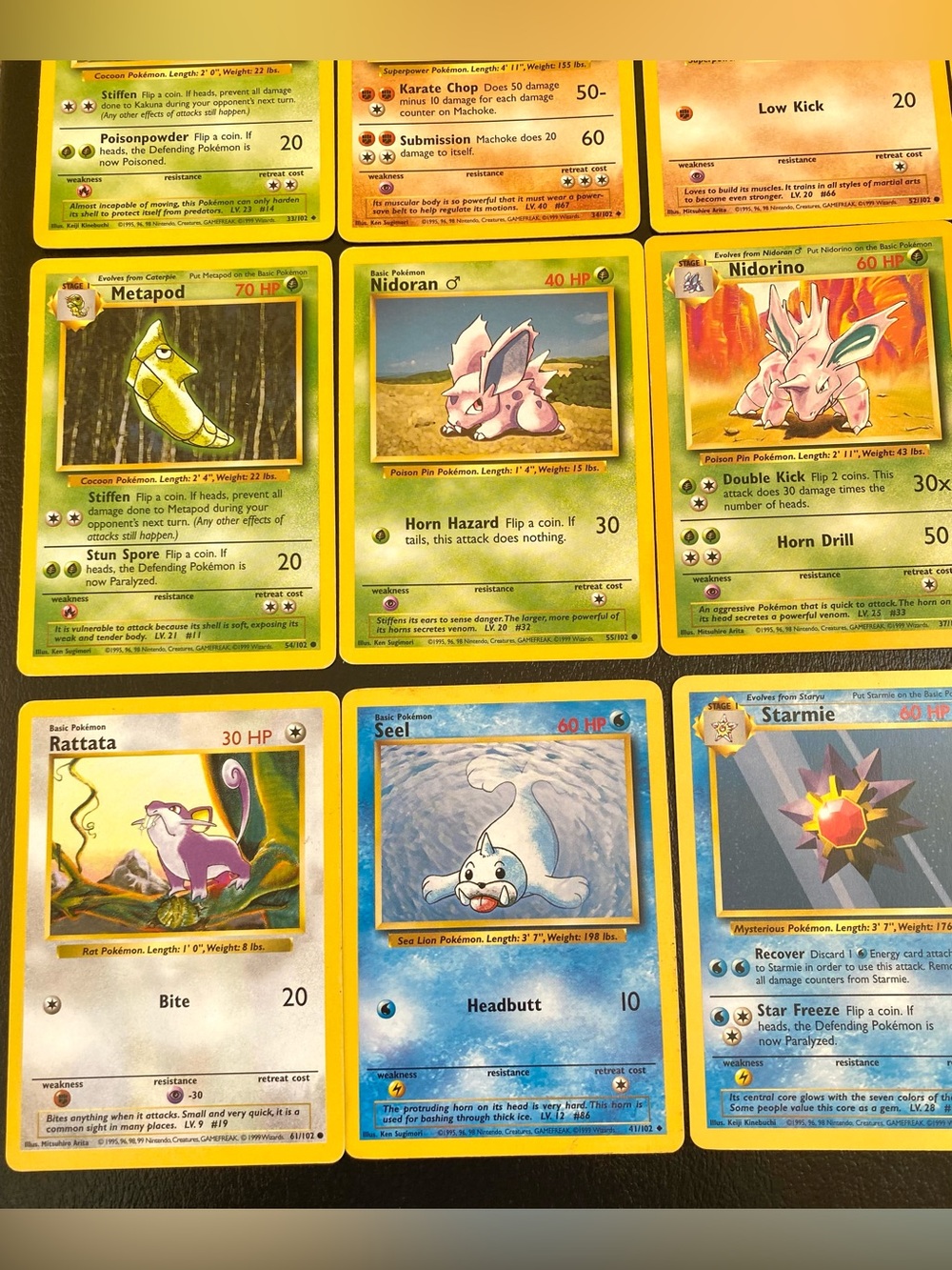 Pokémon Vintage Cards from Base Set 102 - Qty 15 - Picture 6 of 13